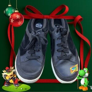 Like New Callaway Del Mar Leather Golf Shoes Black Size 11.5